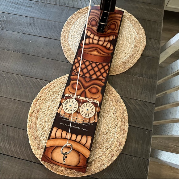 Tiki Ring Toss Game - Fold Down - Picture 2 of 8